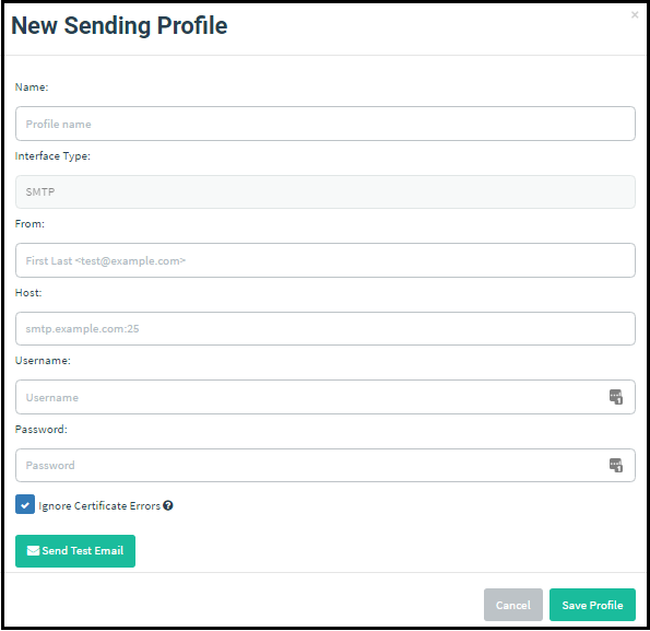 Configuration SMTP Configuration SMTP